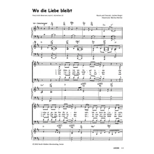 Produktbild des Artikels Wo die Liebe bleibt (Noten - Download)
