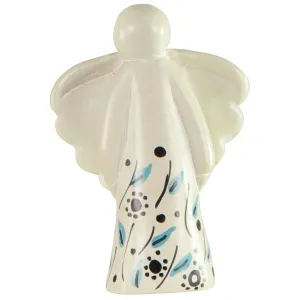 Produktbild des Artikels Speckstein: Engel mit blauen Blütenzweigen ()