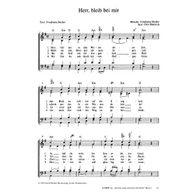 Produktbild des Artikels Herr, bleib bei mir (Noten - Download)