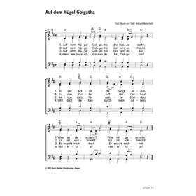 Produktbild des Artikels Auf dem Hügel Golgatha (Noten - Download)