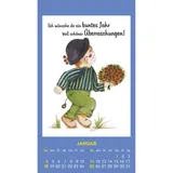 Stimmungsbild zu Kleine Clown Grüsse 2026 - Aufkleber-Kalender
