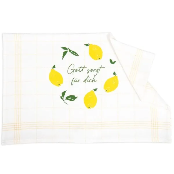 Produktbild des Artikels Geschirrtuch "Gott sorgt für dich" ()