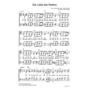 Produktbild des Artikels Die Liebe des Retters (Noten - Download)