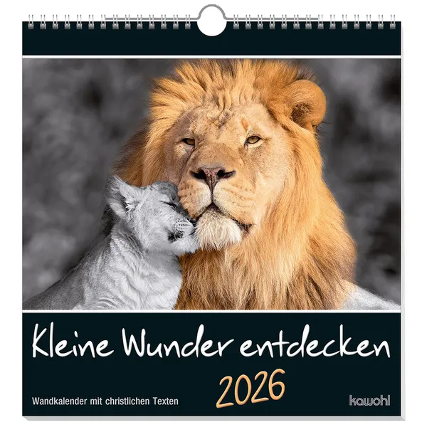 Produktbild des Artikels Kleine Wunder entdecken 2026 - Wandkalender (Kalender - Spiralbindung)
