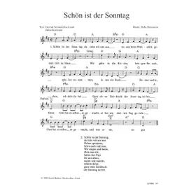 Produktbild des Artikels Schön ist der Sonntag (Noten - Download)