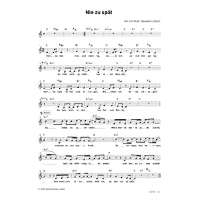 Produktbild des Artikels Nie zu spät (Noten - Download)