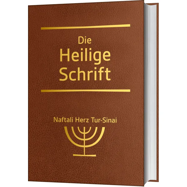 Produktbild des Artikels Die Heilige Schrift (Bibel - Gebunden)