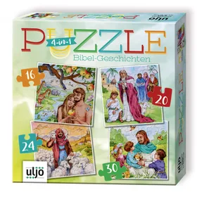Produktbild des Artikels 4-in-1-Puzzle Bibel-Geschichten ()