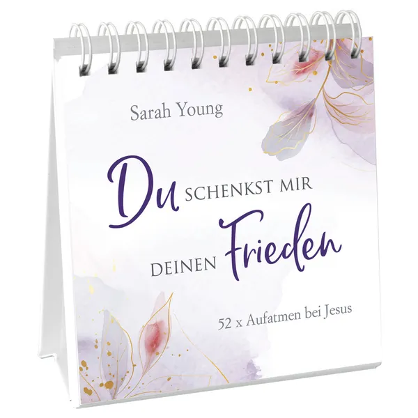 Produktbild des Artikels Du schenkst mir deinen Frieden - Aufstellbuch (Buch - Spiralbindung)