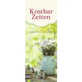 Produktbild des Artikels KostbarZeiten Geburtstagskalender - immerwährend (Kalender - Spiralbindung)