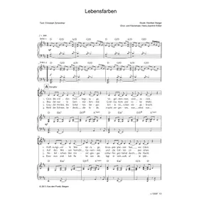 Produktbild des Artikels Lebensfarben (Noten - Download)