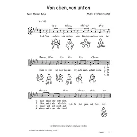Produktbild des Artikels Von oben, von unten (Noten - Download)