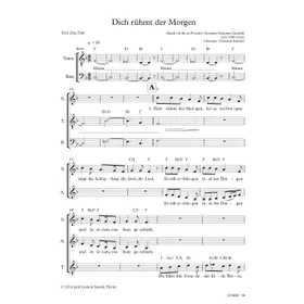 Produktbild des Artikels Dich rühmt der Morgen (Noten - Download)