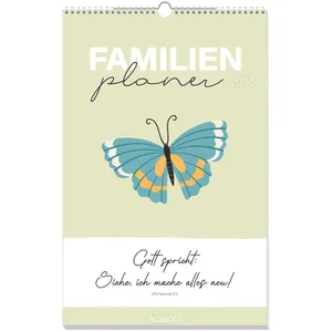 Produktbild des Artikels Familienplaner 2026 - Wandkalender (Kalender - Spiralbindung)