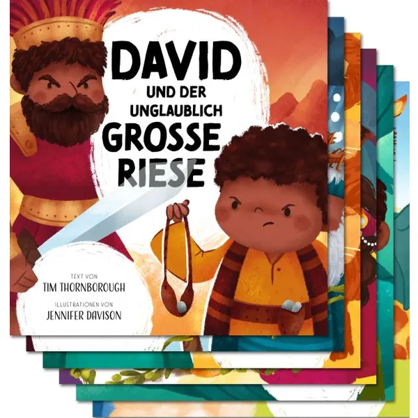 Produktbild des Artikels Bibelgeschichten Paket 1 - 6 (Buch - Gebunden)