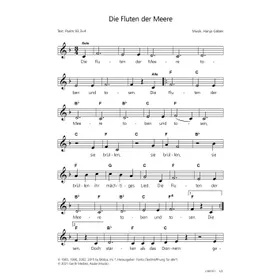 Produktbild des Artikels Die Fluten der Meere (Noten - Download)