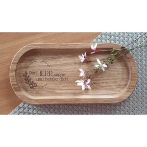 Produktbild des Artikels Holztablett "Der Herr segne und behüte dich!" ()