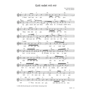 Produktbild des Artikels Gott redet mit mir (Noten - Download)