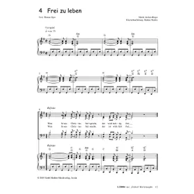 Produktbild des Artikels Frei zu leben (Noten - Download)