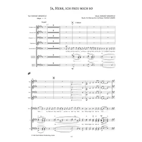 Produktbild des Artikels Ja, Herr, ich freu mich so (Noten - Download)