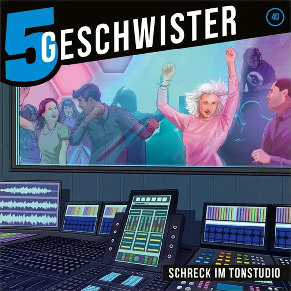 Produktbild des Artikels Schreck im Tonstudio - Folge 40 (MP3-Hörspiel - Download)