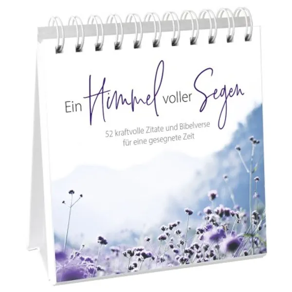 Produktbild des Artikels Ein Himmel voller Segen - Aufstellbuch (Buch - Spiralbindung)