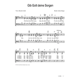 Produktbild des Artikels Gib Gott deine Sorgen (Noten - Download)