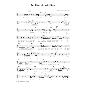Produktbild des Artikels Der Herr ist mein Hirte (Noten - Download)