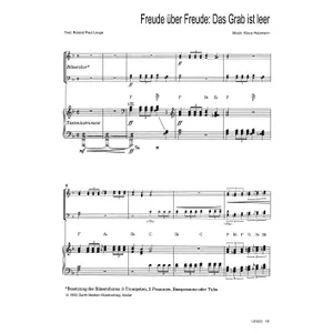 Produktbild des Artikels Freude über Freude: Das Grab ist leer (Noten - Download)