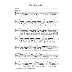 Produktbild des Artikels Die Liebe selbst (Noten - Download)
