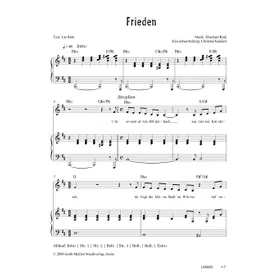 Produktbild des Artikels Friede (Noten - Download)