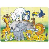 Stimmungsbild zu Mini-Puzzle: Zootiere