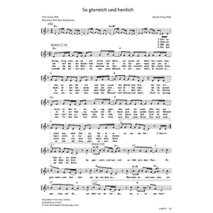 Produktbild des Artikels So glorreich und herrlich (Noten - Download)