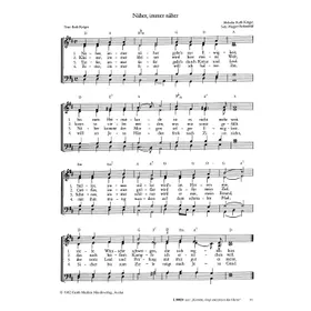Produktbild des Artikels Näher, immer näher (Noten - Download)