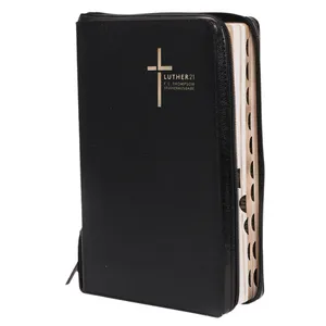 Produktbild des Artikels Luther21 - F.C.Thompson - Großausgabe Cromwell Leder schwarz (Bibel - Leder)