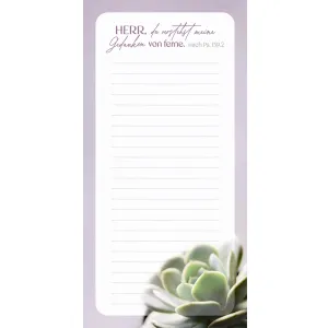 Produktbild des Artikels Notizblock "Raum für deine Gedanken" (Schreibwaren)