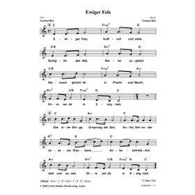 Produktbild des Artikels Ewiger Fels (Noten - Download)