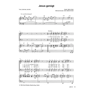 Produktbild des Artikels Jesus genügt (Noten - Download)