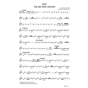 Produktbild des Artikels Als die Welt verloren (Pauken) (Noten - Download)