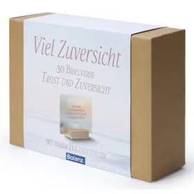 Produktbild des Artikels Minikarten-Box "Viel Zuversicht" (Schreibwaren)