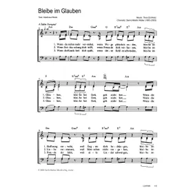 Produktbild des Artikels Bleibe im Glauben (Noten - Download)