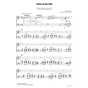 Produktbild des Artikels Anker in der Zeit (Noten - Download)