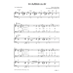Produktbild des Artikels Im Aufblick zu dir (Noten - Download)