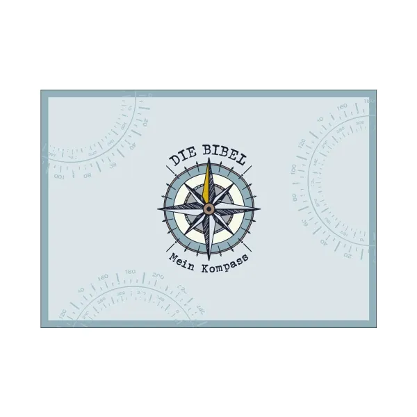Produktbild des Artikels Postkarte "Kompass" (Schreibwaren)