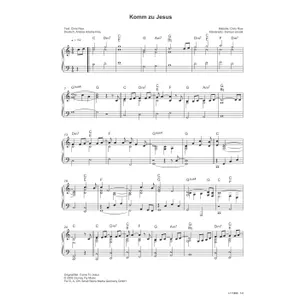 Produktbild des Artikels Komm zu Jesus (Noten - Download)