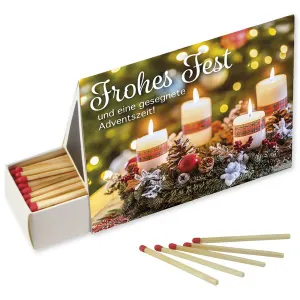 Produktbild des Artikels Zünd-Haus-Schachtel: Frohes Fest ()