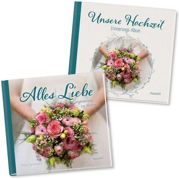Produktbild des Artikels Set Hochzeit (Bildband & Album) (Buch - Gebunden)