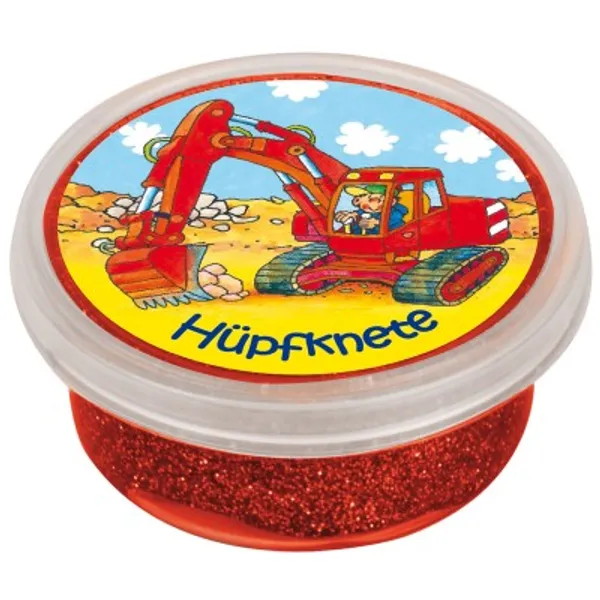 Produktbild des Artikels Springknete: Baustelle - mit Glitzer ()