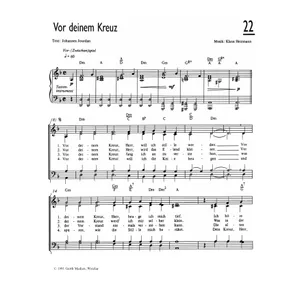 Produktbild des Artikels Vor deinem Kreuz (Noten - Download)