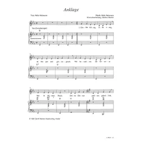 Produktbild des Artikels Anklage (Noten - Download)